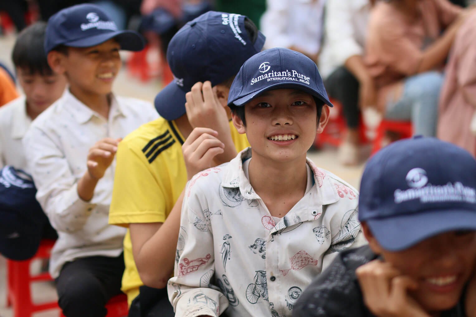 Kinder schützen in Vietnam